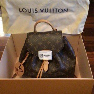 AUTHENTIC Louis Vuitton Backpack - Montsouris PM